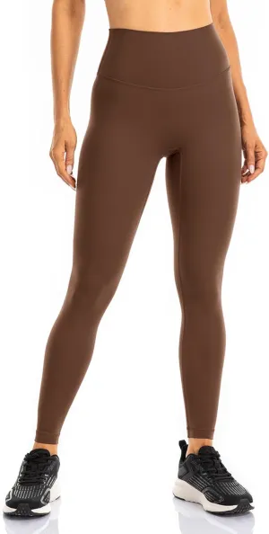 Ukaste Women's Studio Essential Yoga Leggings 25"/ 28" - Soft Stretch Workout Active Tights Pants
