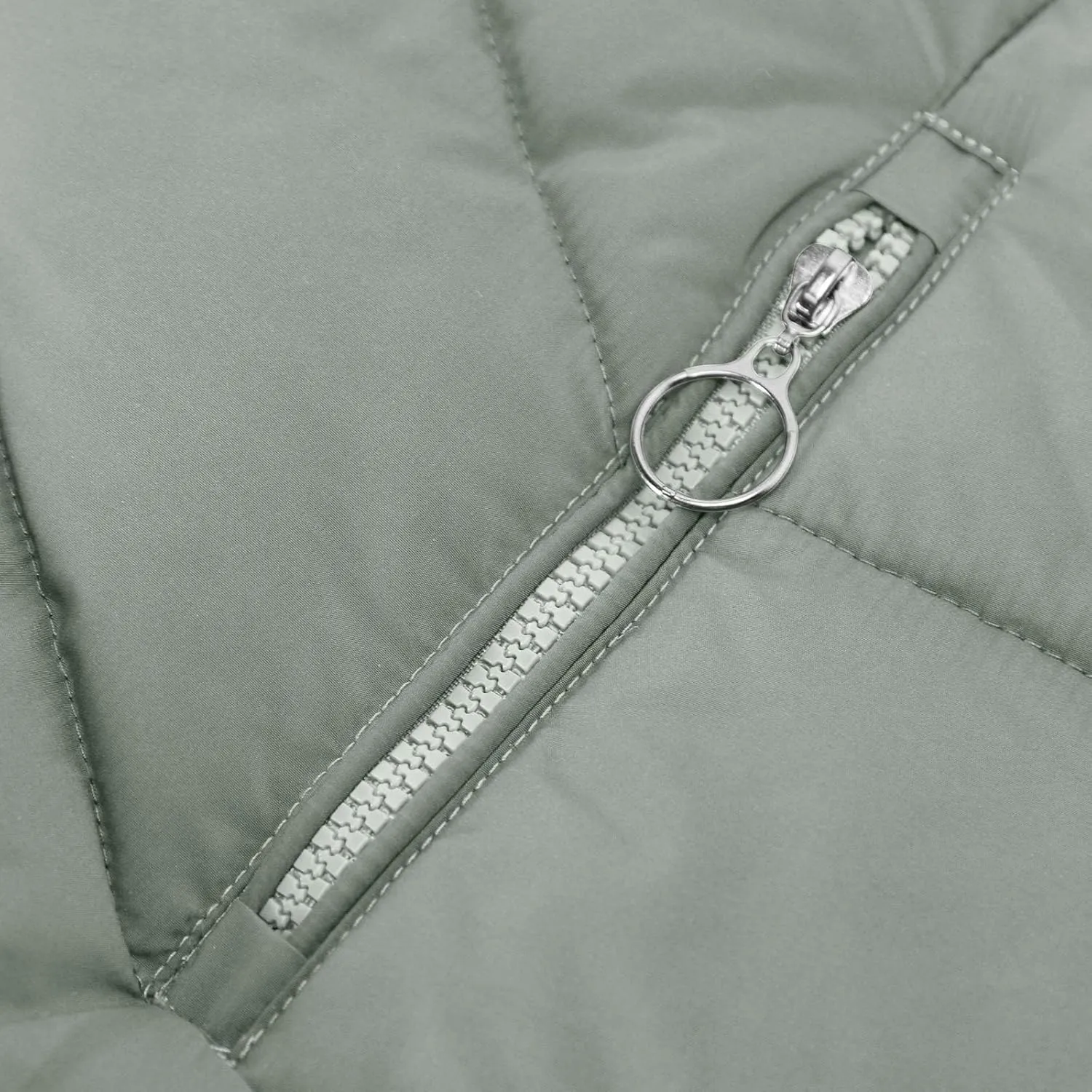 Winter Jackets for Women 2024 Zipper Hood Fleece Lined Thicken Padded Coats Casual Warm Cotton Outerwear with Pockets