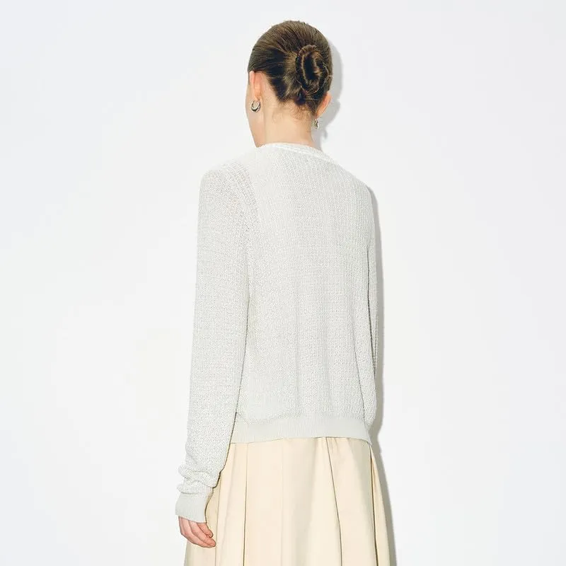 Womens Cardigan Sweaters 2025 Spring Long Sleeve Button Down Open Front Knitted Jackets