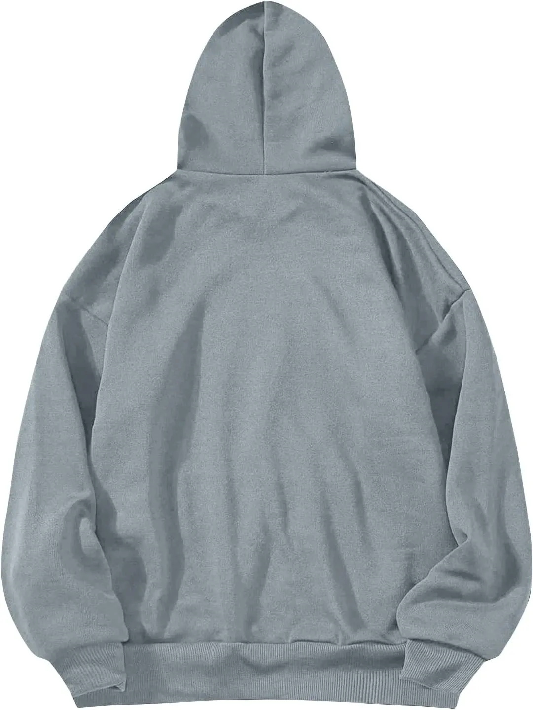 Women's Casual Hoodies Long Sleeve Solid Lightweight Pullover Tops Loose Sweatshirt with Pocket fall outfits
