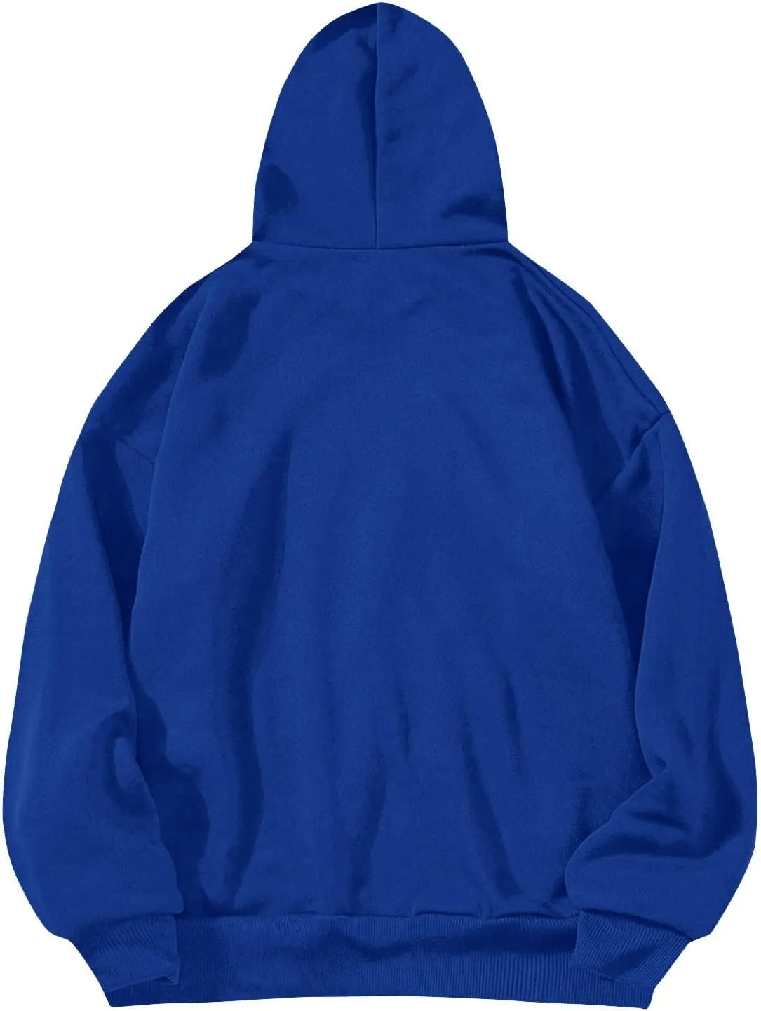 Women's Casual Hoodies Long Sleeve Solid Lightweight Pullover Tops Loose Sweatshirt with Pocket fall outfits