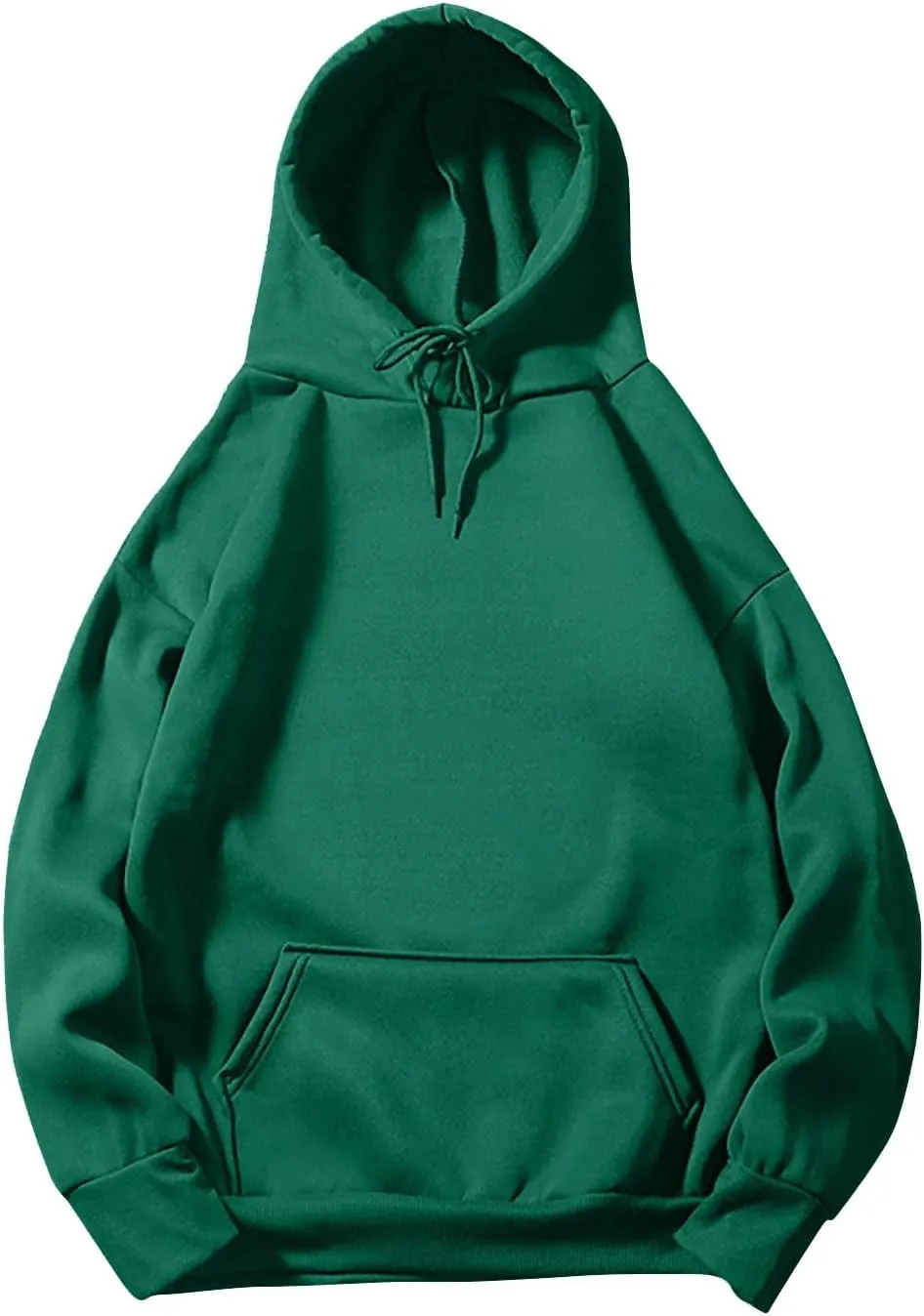 Women's Casual Hoodies Long Sleeve Solid Lightweight Pullover Tops Loose Sweatshirt with Pocket fall outfits