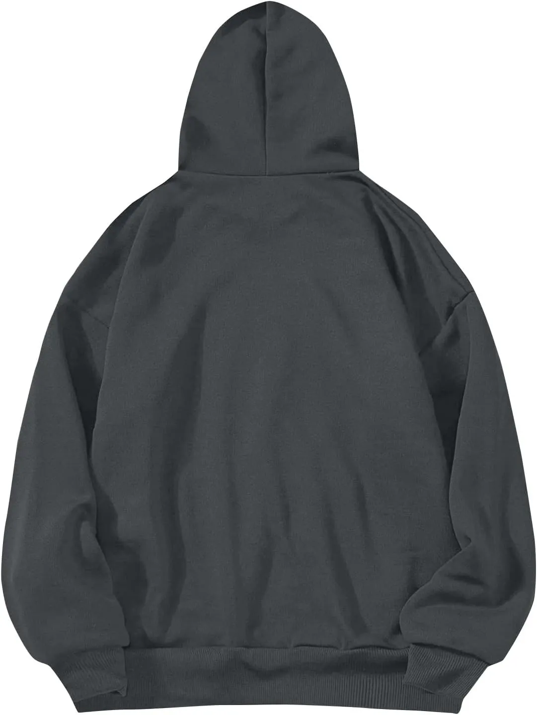 Women's Casual Hoodies Long Sleeve Solid Lightweight Pullover Tops Loose Sweatshirt with Pocket fall outfits