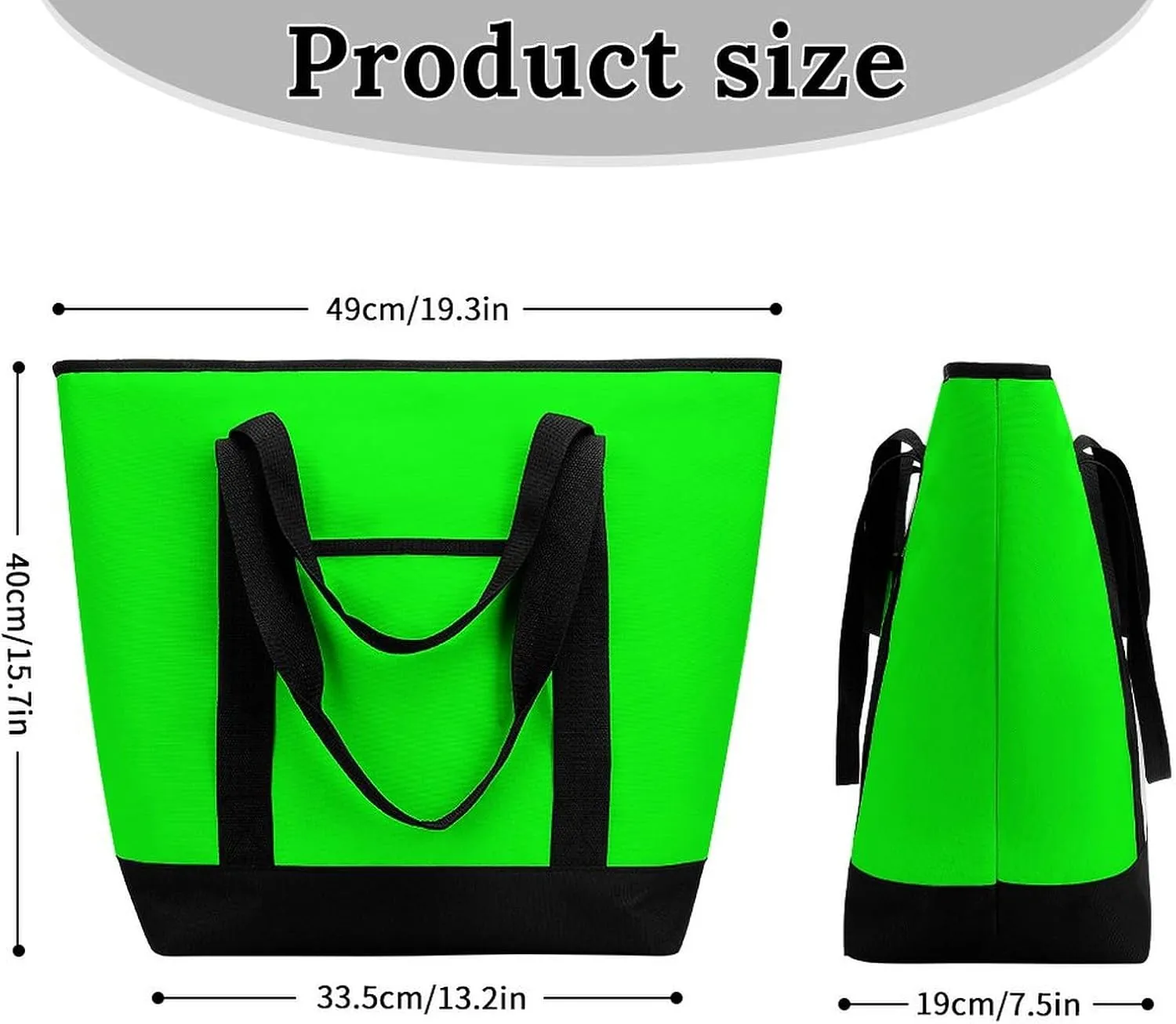 Women's Large-Capacity Thermal Tote Bag Stylish Work & Commute Handbag
