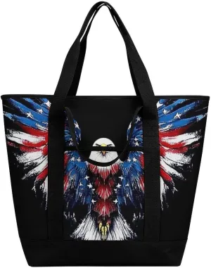 Women's Large-Capacity Thermal Tote Bag Stylish Work & Commute Handbag