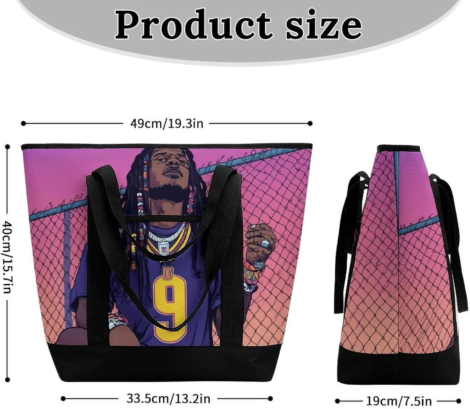 Women's Large-Capacity Thermal Tote Bag Stylish Work & Commute Handbag