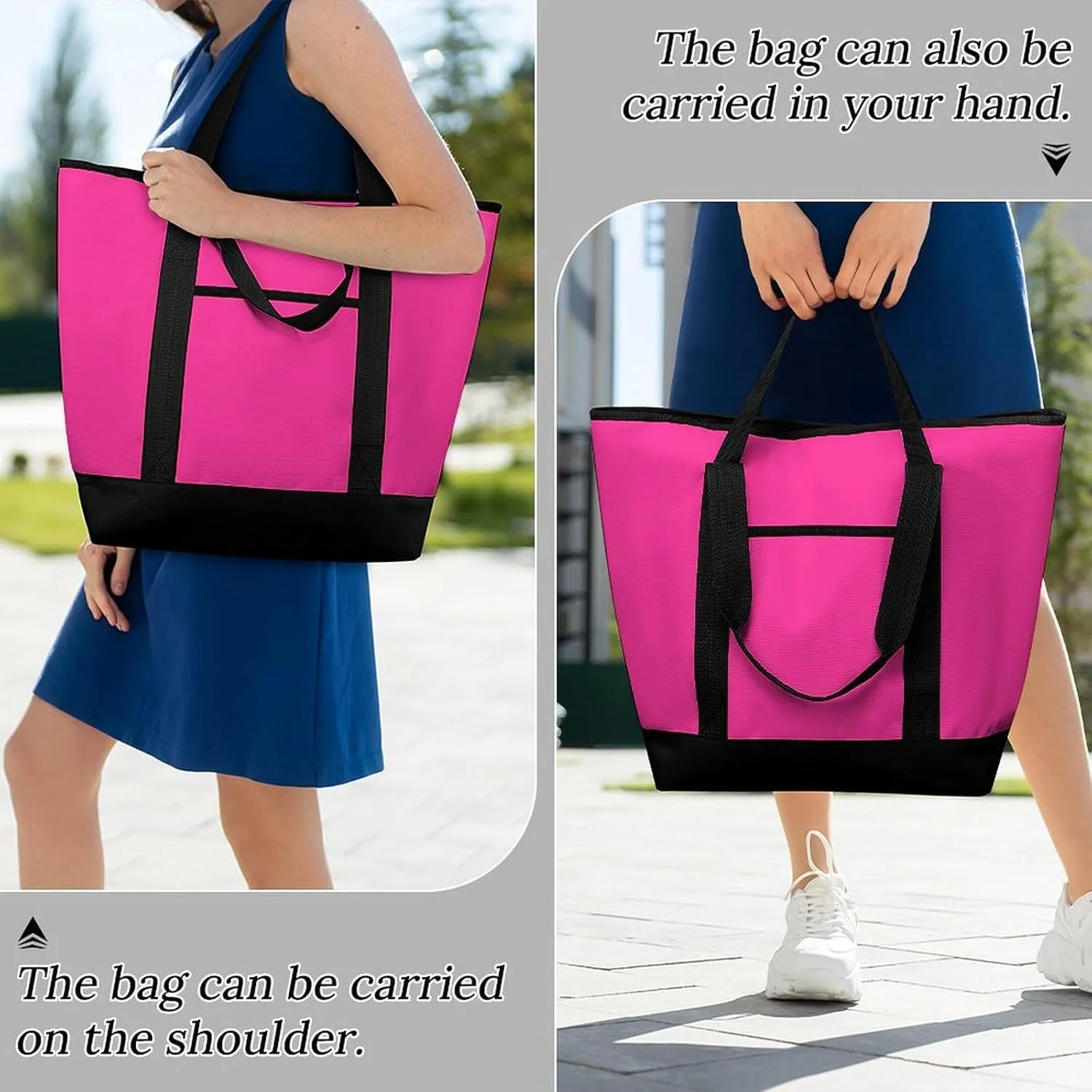 Women's Large-Capacity Thermal Tote Bag Stylish Work & Commute Handbag