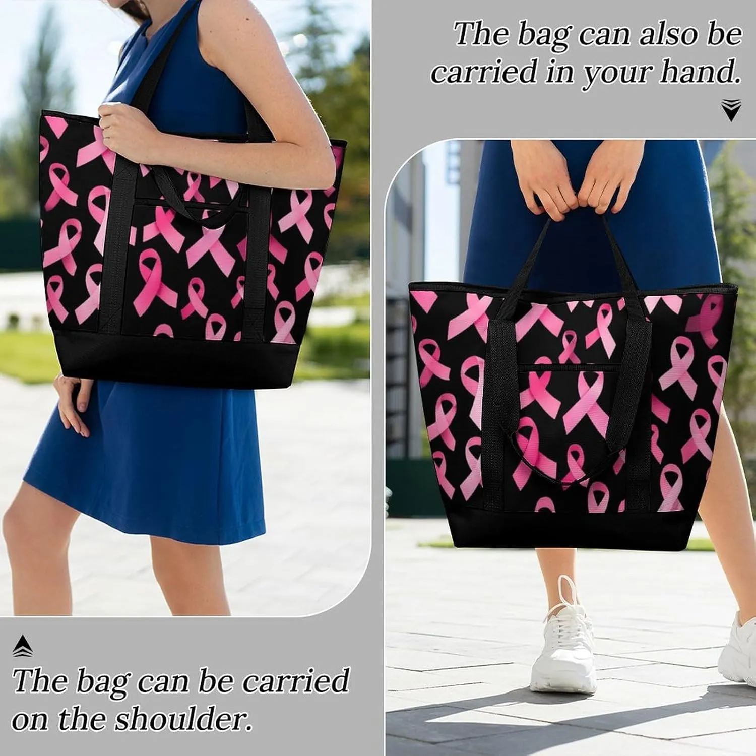 Women's Large-Capacity Thermal Tote Bag Stylish Work & Commute Handbag