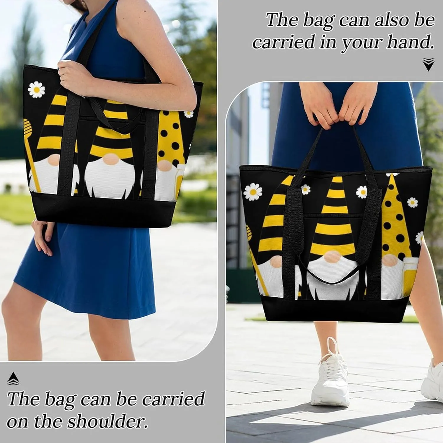 Women's Large-Capacity Thermal Tote Bag Stylish Work & Commute Handbag