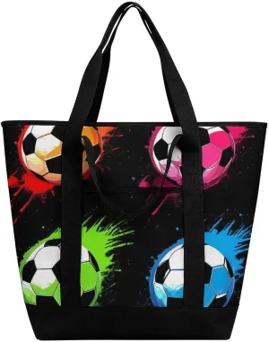 Women's Large-Capacity Thermal Tote Bag Stylish Work & Commute Handbag