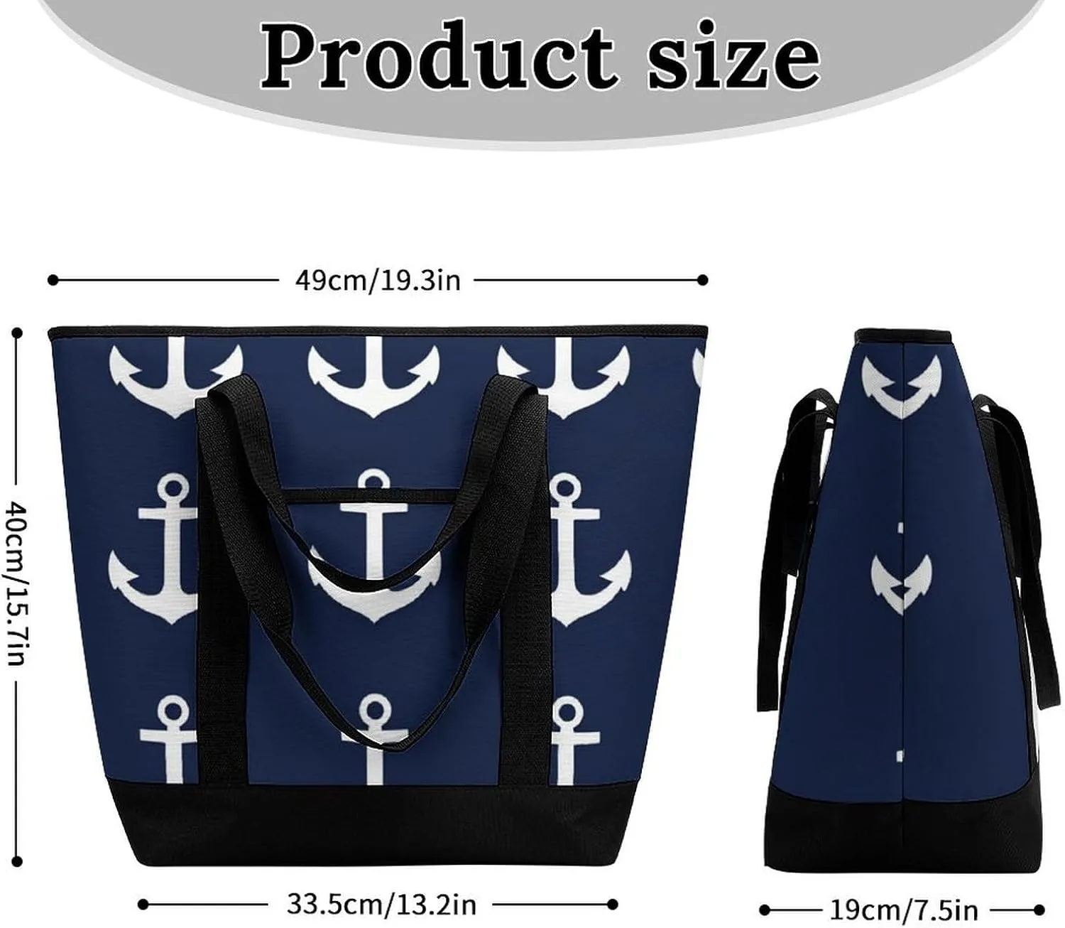 Women's Large-Capacity Thermal Tote Bag Stylish Work & Commute Handbag
