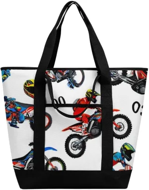 Women's Large-Capacity Thermal Tote Bag Stylish Work & Commute Handbag