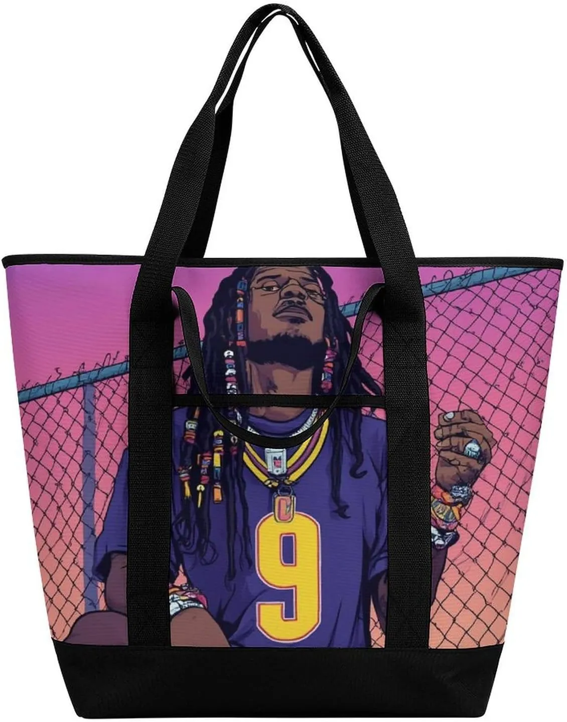 Women's Large-Capacity Thermal Tote Bag Stylish Work & Commute Handbag