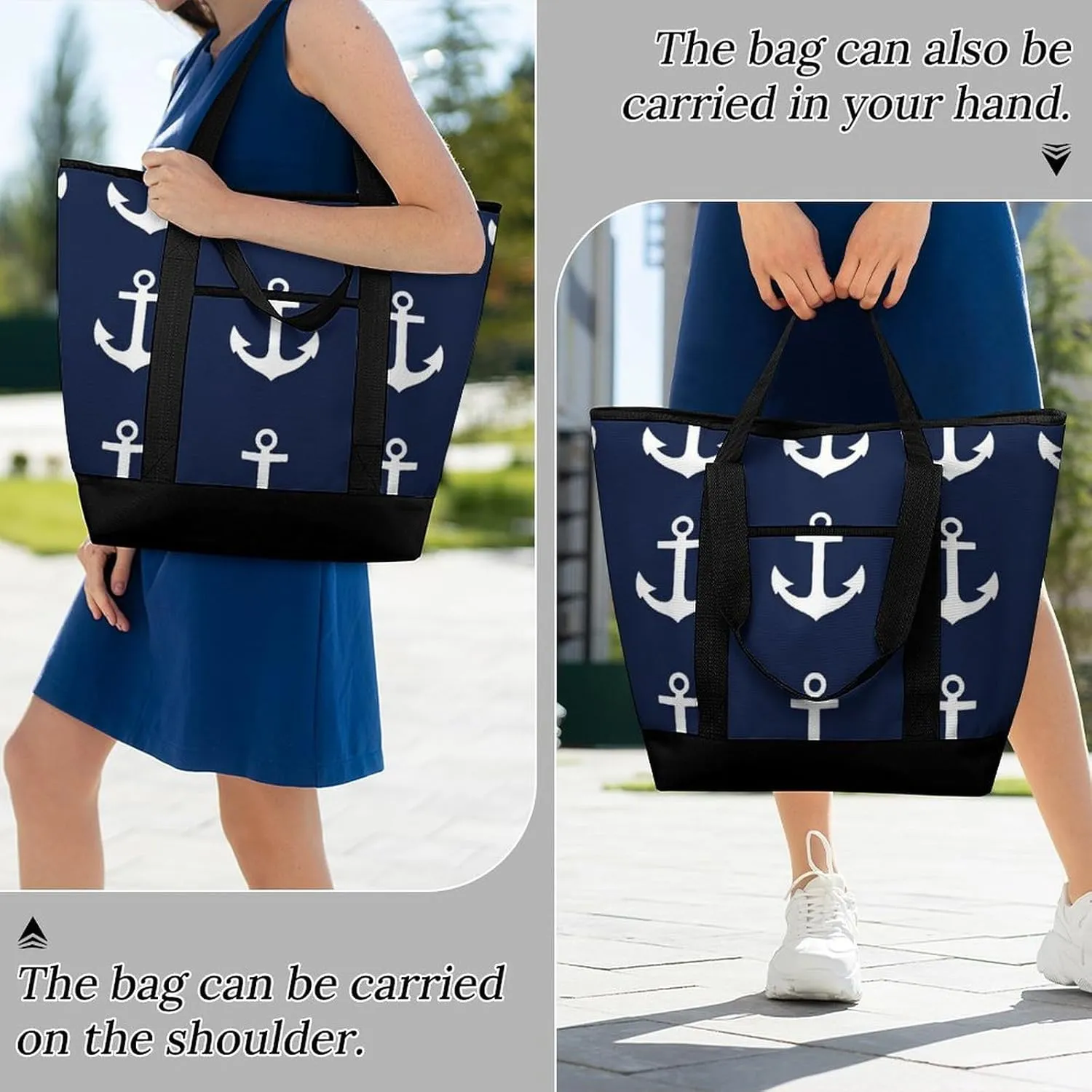 Women's Large-Capacity Thermal Tote Bag Stylish Work & Commute Handbag