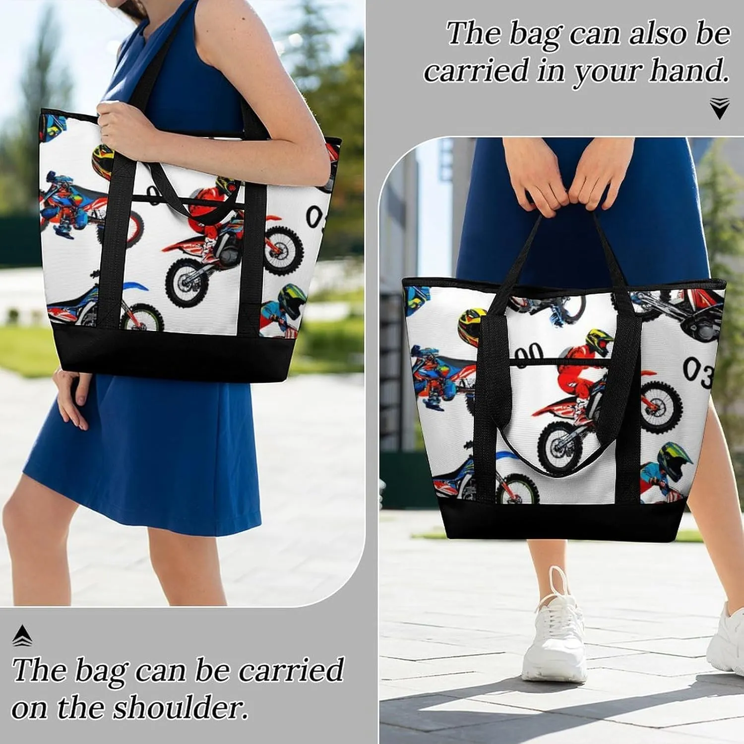 Women's Large-Capacity Thermal Tote Bag Stylish Work & Commute Handbag