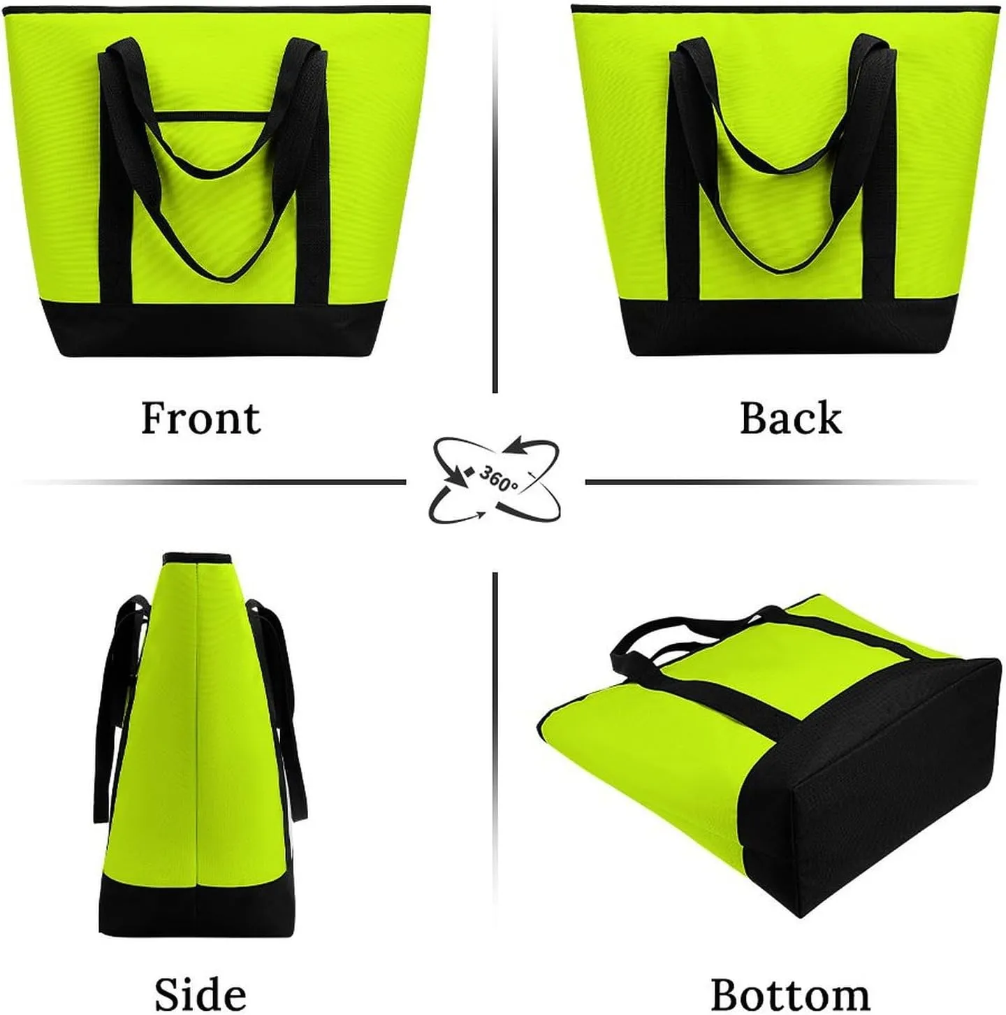 Women's Large-Capacity Thermal Tote Bag Stylish Work & Commute Handbag