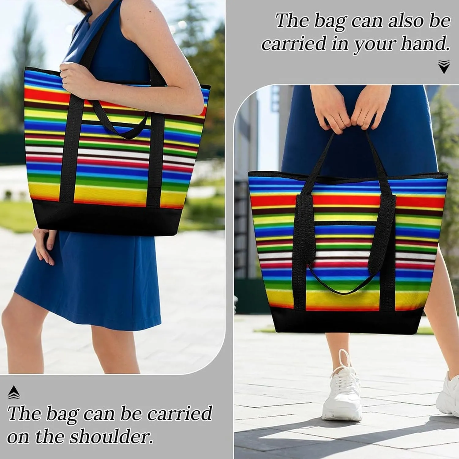 Women's Large-Capacity Thermal Tote Bag Stylish Work & Commute Handbag