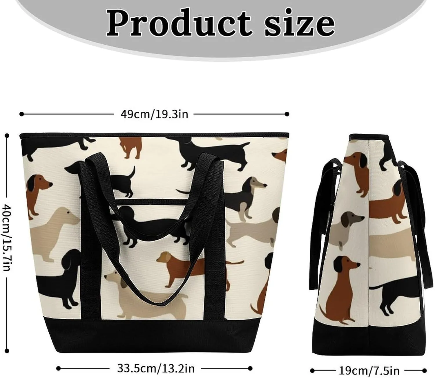 Women's Large-Capacity Thermal Tote Bag Stylish Work & Commute Handbag