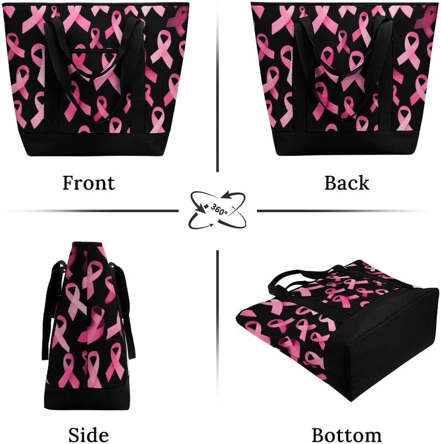Women's Large-Capacity Thermal Tote Bag Stylish Work & Commute Handbag