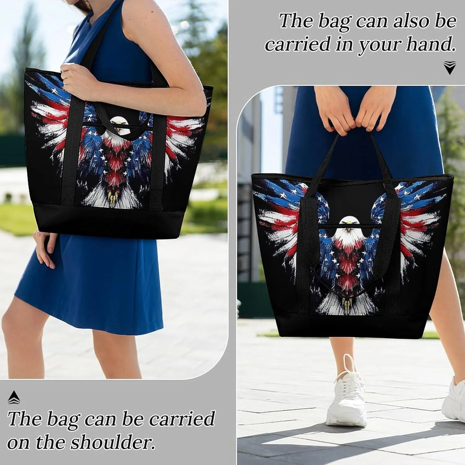 Women's Large-Capacity Thermal Tote Bag Stylish Work & Commute Handbag
