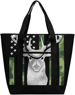 Women's Large-Capacity Thermal Tote Bag Stylish Work & Commute Handbag