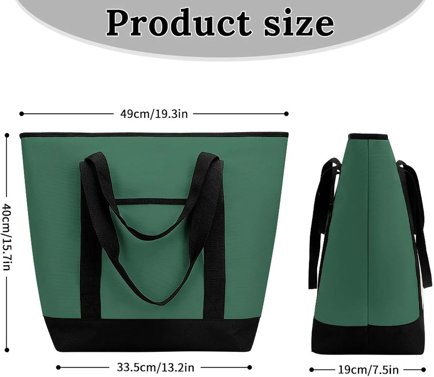 Women's Large-Capacity Thermal Tote Bag Stylish Work & Commute Handbag