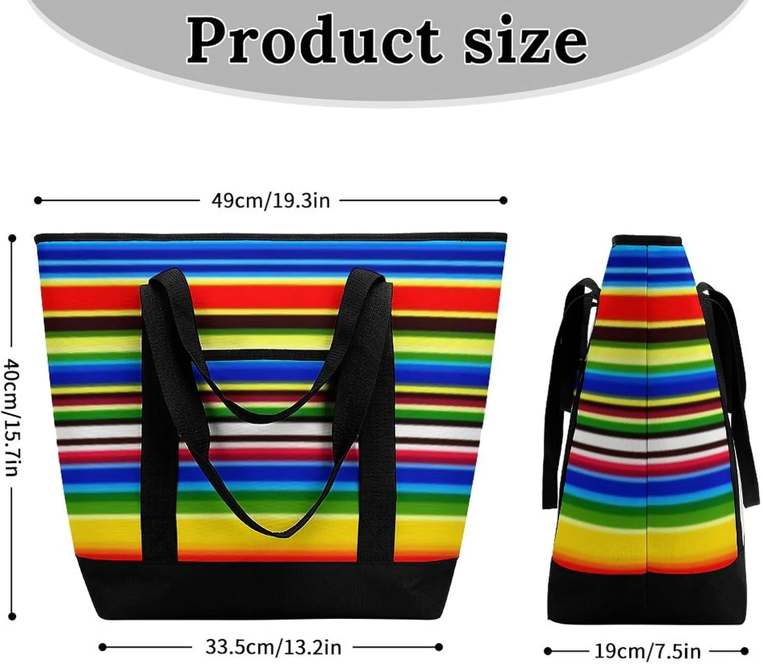 Women's Large-Capacity Thermal Tote Bag Stylish Work & Commute Handbag