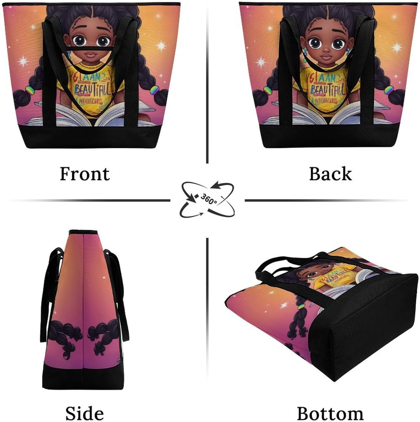 Women's Large-Capacity Thermal Tote Bag Stylish Work & Commute Handbag