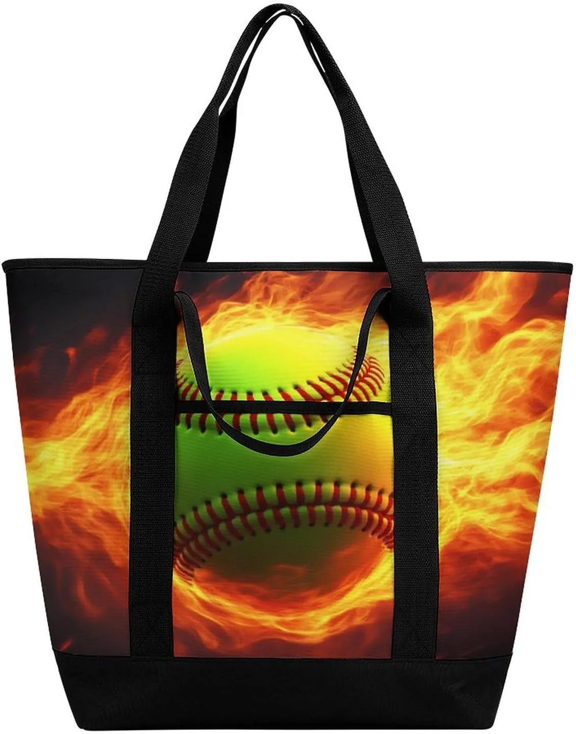 Women's Large-Capacity Thermal Tote Bag Stylish Work & Commute Handbag