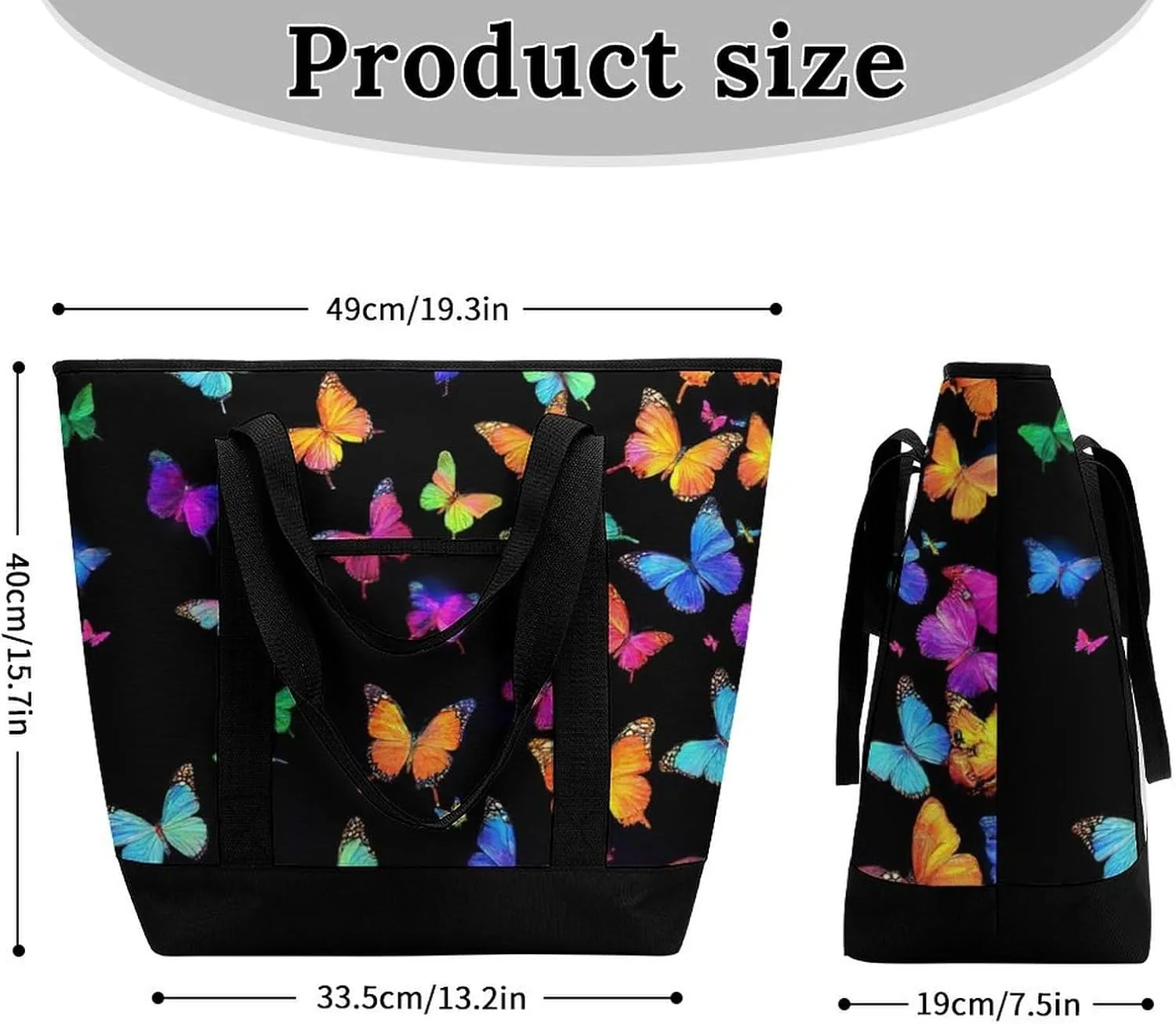 Women's Large-Capacity Thermal Tote Bag Stylish Work & Commute Handbag