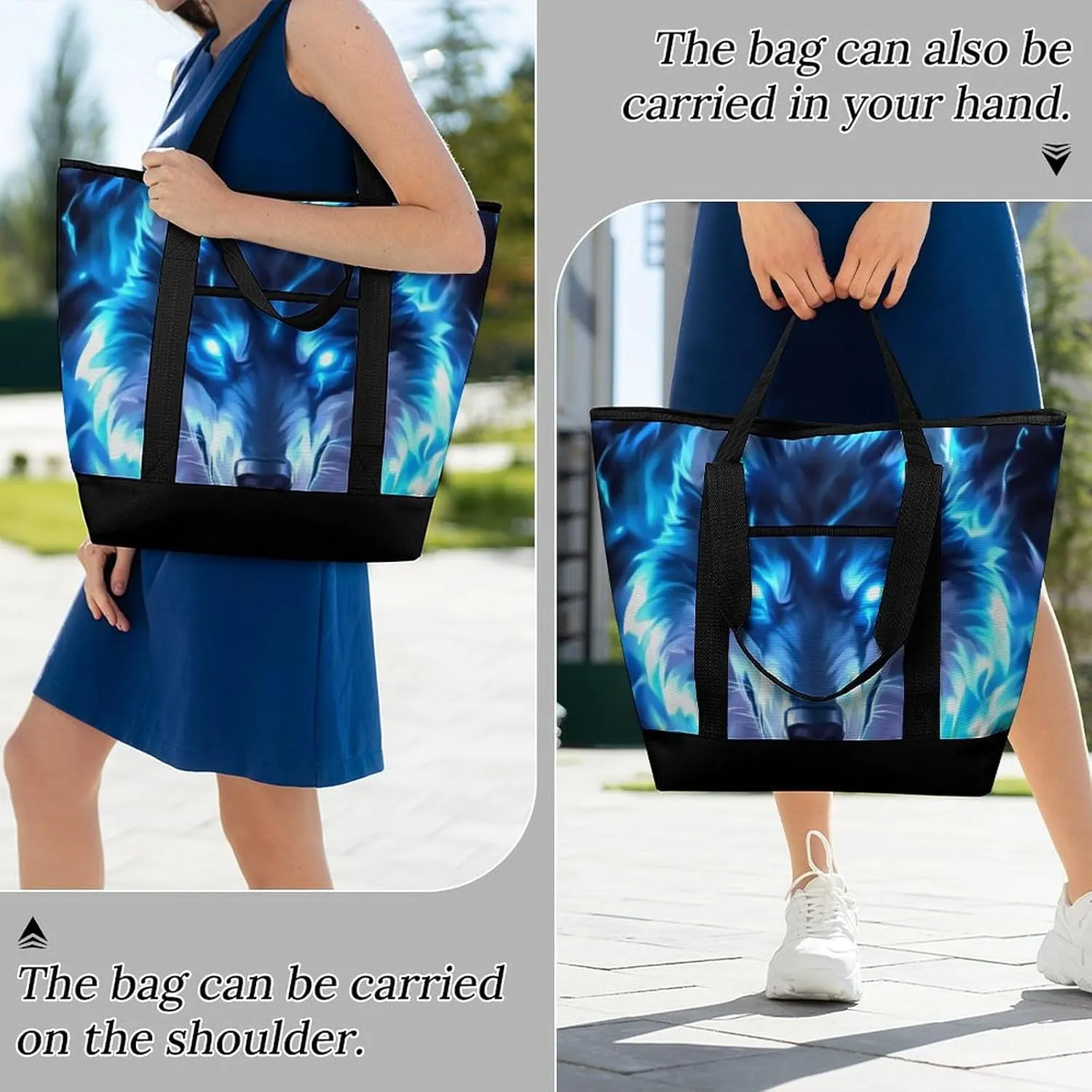 Women's Large-Capacity Thermal Tote Bag Stylish Work & Commute Handbag