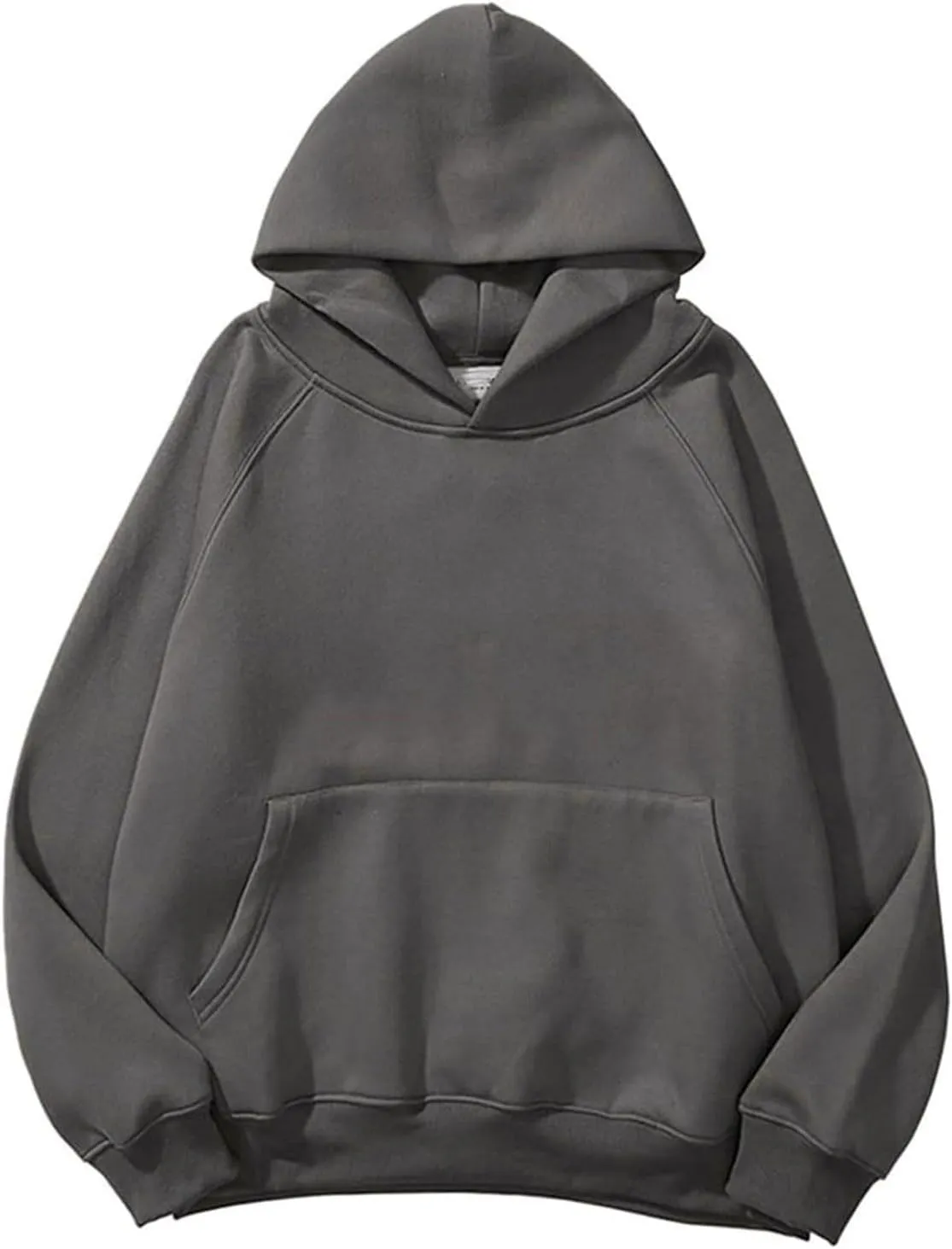 Women's Oversized Hoodie Long Sleeve Pullover Sweater Ribbed Knit Sweatshirt with Pockets 2024 Fall Fashion Outfits