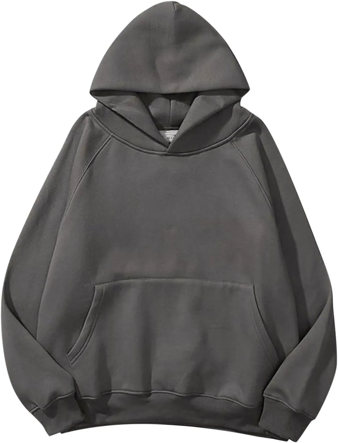 Women's Oversized Hoodie Long Sleeve Pullover Sweater Ribbed Knit Sweatshirt with Pockets 2024 Fall Fashion Outfits