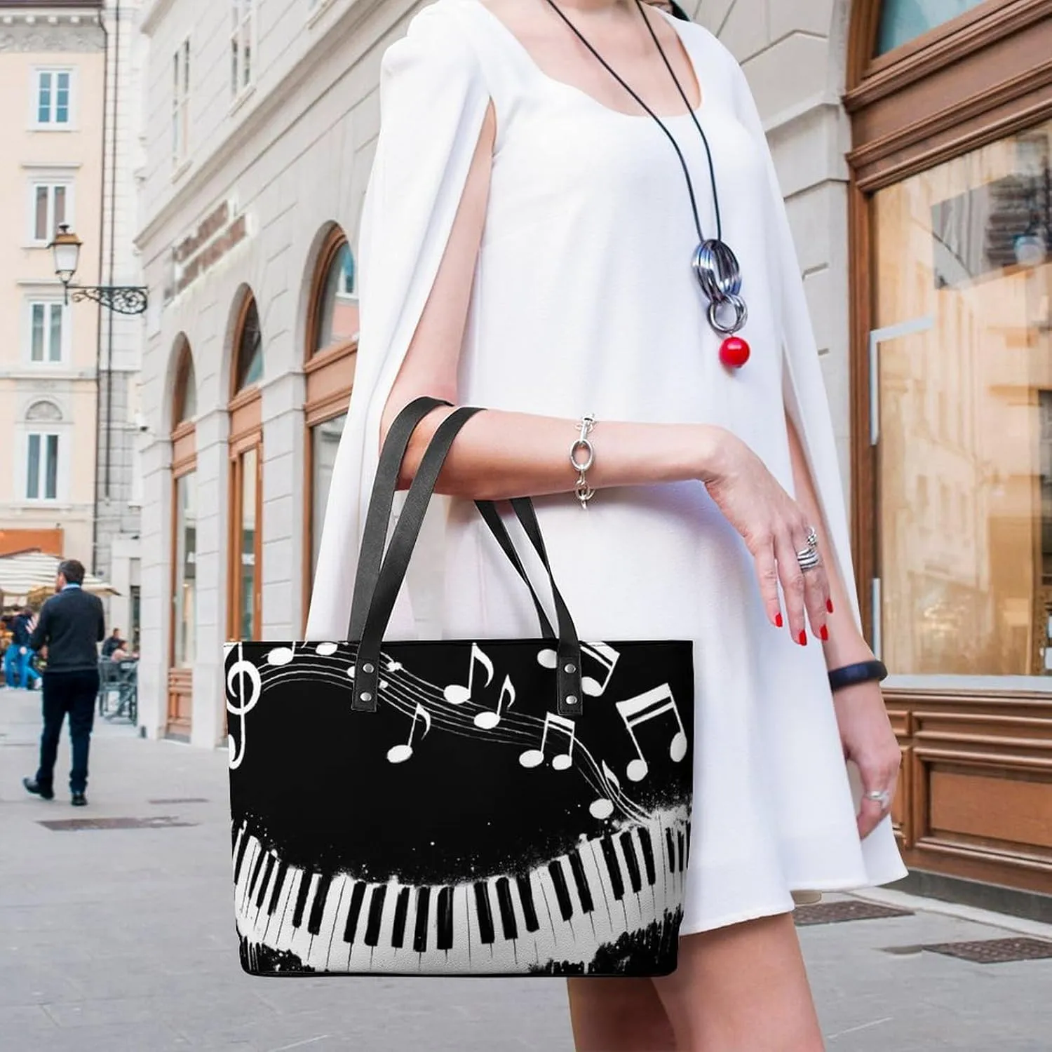 Women's Stylish Crossbody Bag PU Leather Shoulder Purse With Adjustable Strap