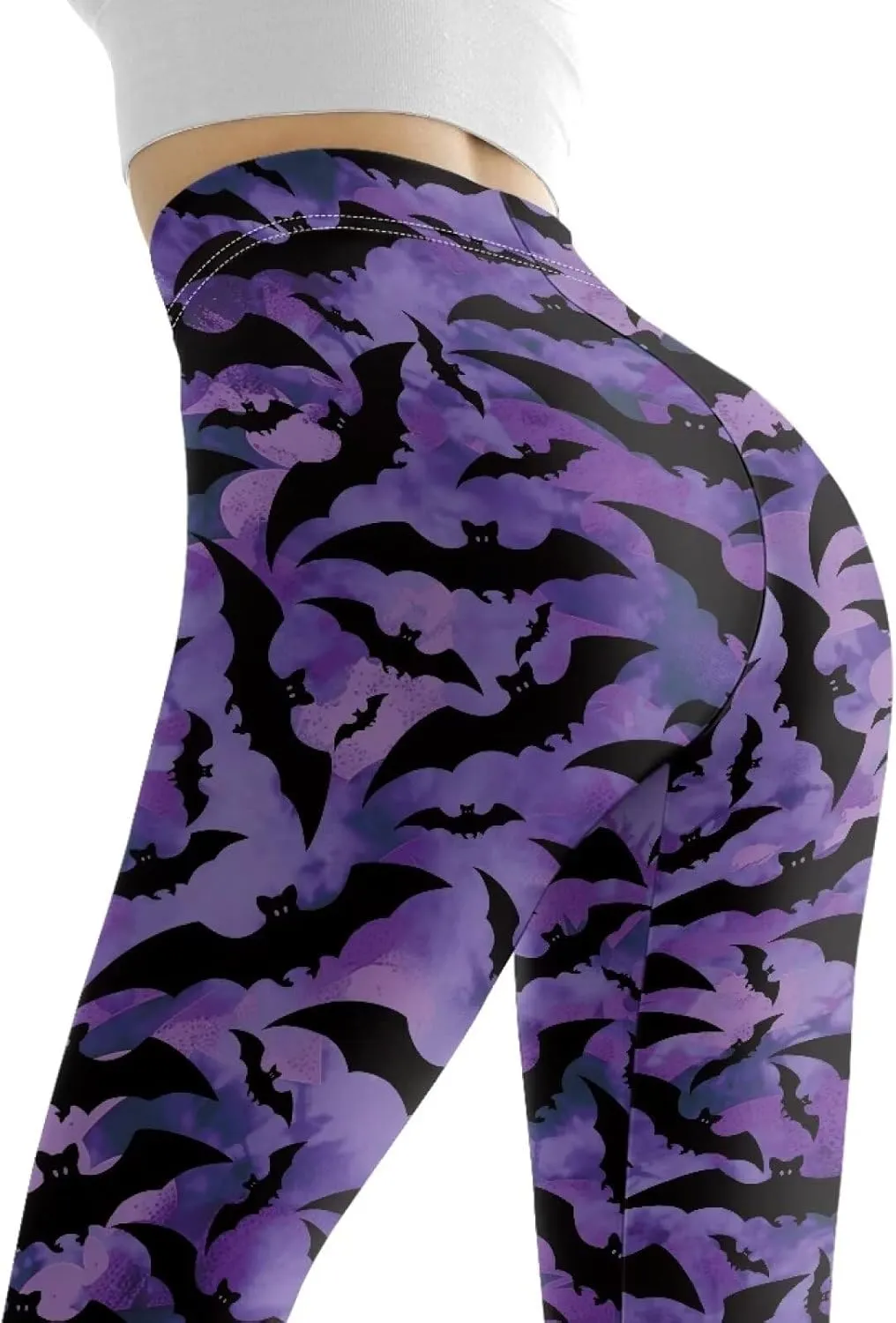 Yoga Pants for Women Full Length Workout Tights Leggings High Waist Soft Sports Trousers