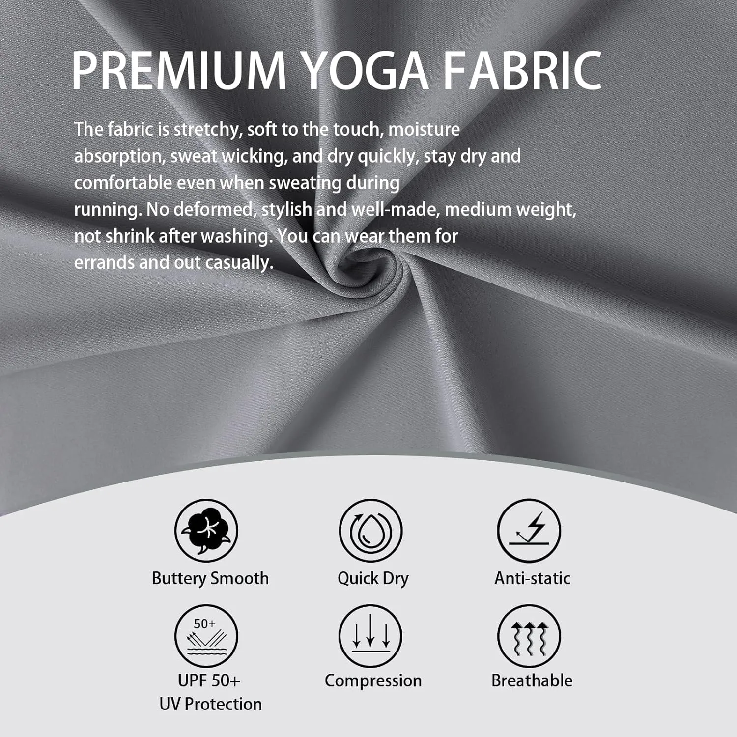 YOYOYOGA Sweatpants for Women Stretchy Joggers with Pockets Soft Baggy Workout Pants Gym Jogging Track Pants